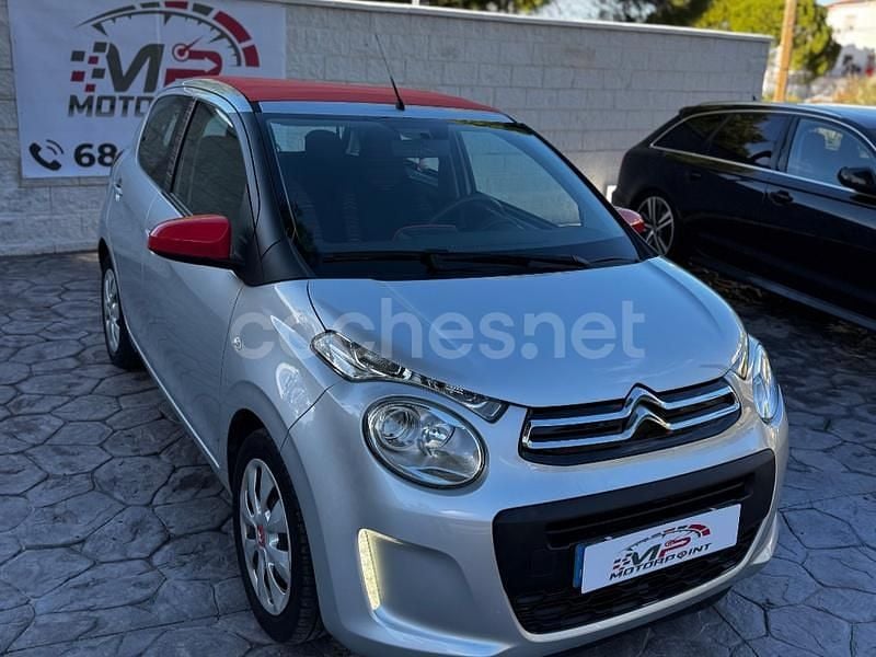 Usado Citroën C1 PureTech 82 CV (60 kW) 2014 Gris / plata Utilitario