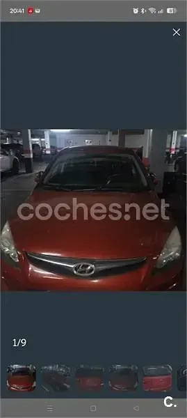 Usado Hyundai i30 Comfort 90 CV (66 kW) 2012 Rojo Berlina