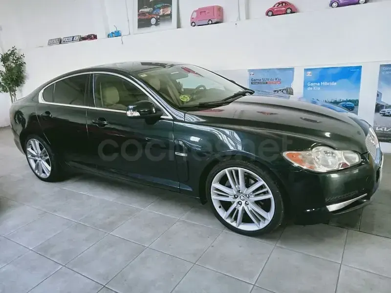 Usado Jaguar XF Premium Luxury 207 CV (152 kW) 2008 Verde Berlina