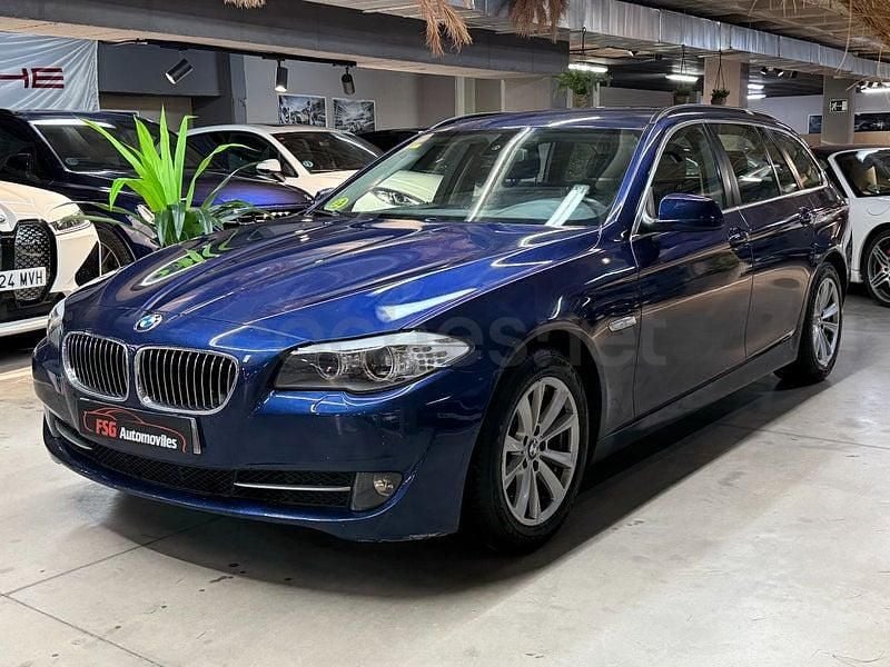 Usado BMW 525 197 CV (144 kW) 2010 Azul Familiar