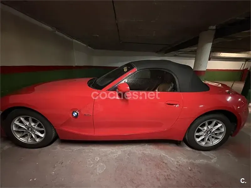 Usado BMW Z4 150 CV (110 kW) 2007 Rojo Descapotable