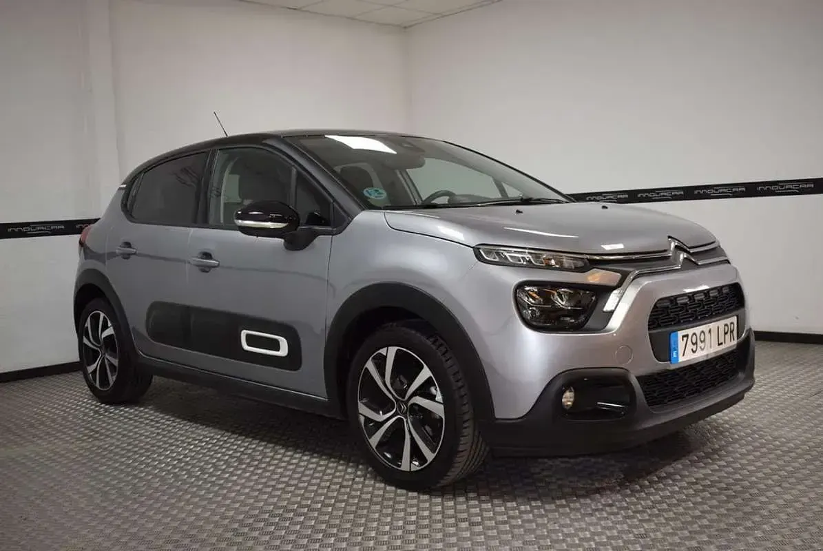 Usado Citroën C3 PureTech 110 CV (80 kW) 2021 Gris Utilitario