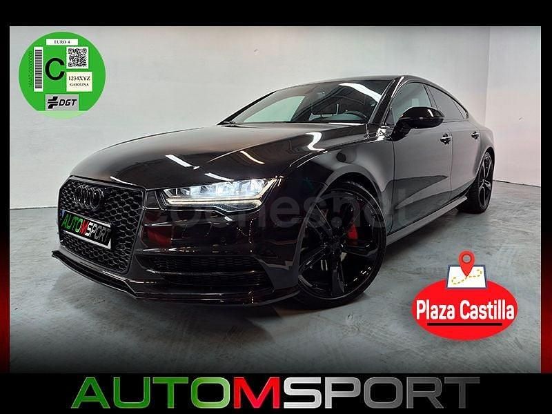 Usado Audi A7 Sportback S-Line 272 CV (200 kW) 2016 Negro Utilitario