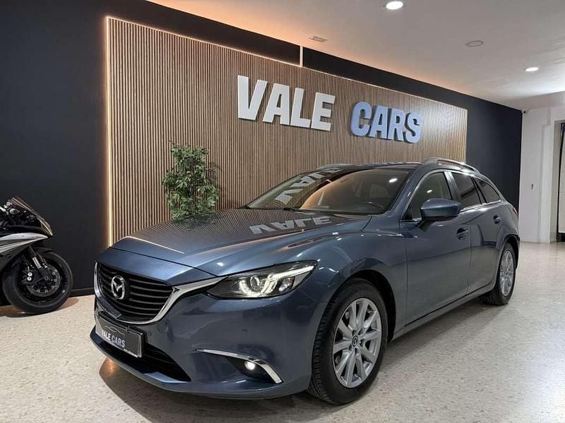 Usado Mazda 6 150 CV (110 kW) 2018 Azul Familiar