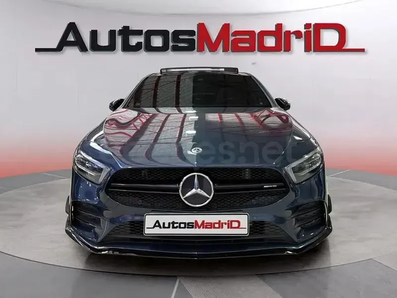 Usado Mercedes A35 AMG 306 CV (225 kW) 2022 Azul Berlina