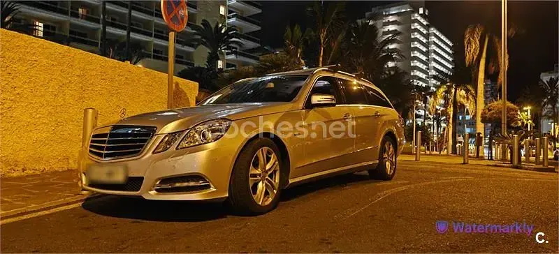 Usado Mercedes E350 Avantgarde 231 CV (169 kW) 2011 Gris / plata Familiar