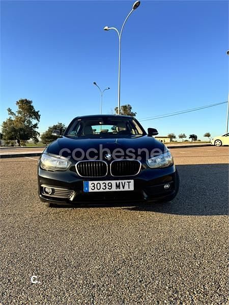 Usado BMW 116 116 CV (85 kW) 2018 Negro Utilitario