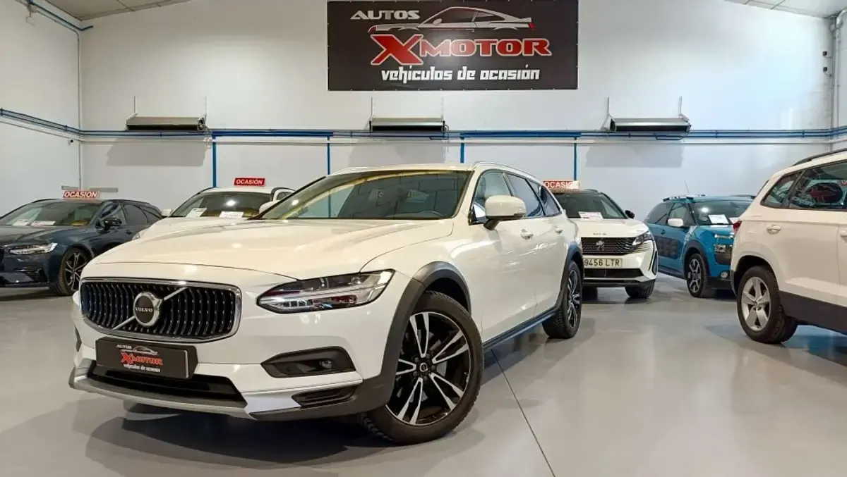 Usado Volvo V90 CC Pro 197 CV (144 kW) 2021 Blanco Familiar