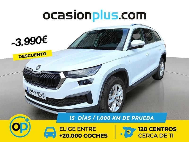 Usado Skoda Kodiaq Ambition 150 CV (110 kW) 2023 Blanco SUV