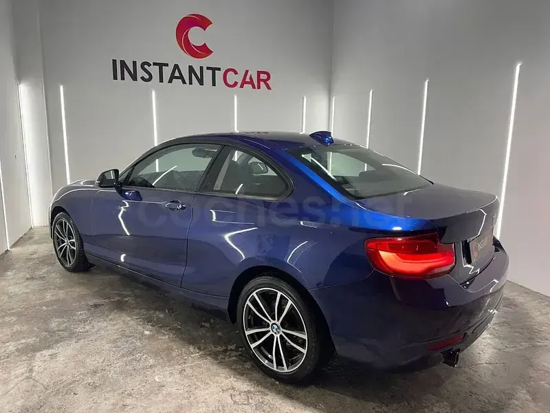 Usado BMW 218 136 CV (100 kW) 2018 Azul Coupe