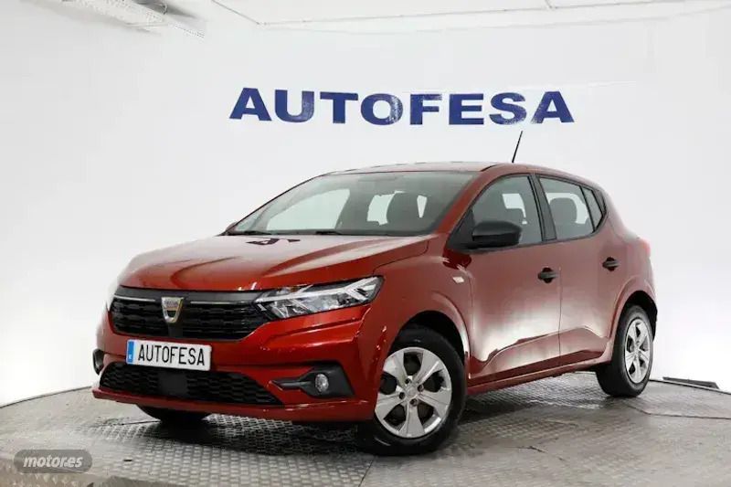 Granate Usado 2021 Dacia Sandero Utilitario | 10.450 € (Precio justo) - Imagen 1/4