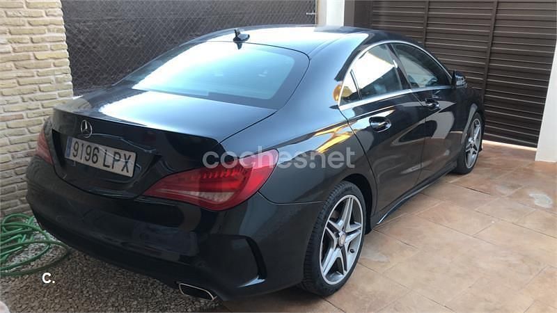 Negro Usado 2015 Mercedes CLA200 AMG line Berlina | 19.000 € (Precio justo) - Imagen 1/4