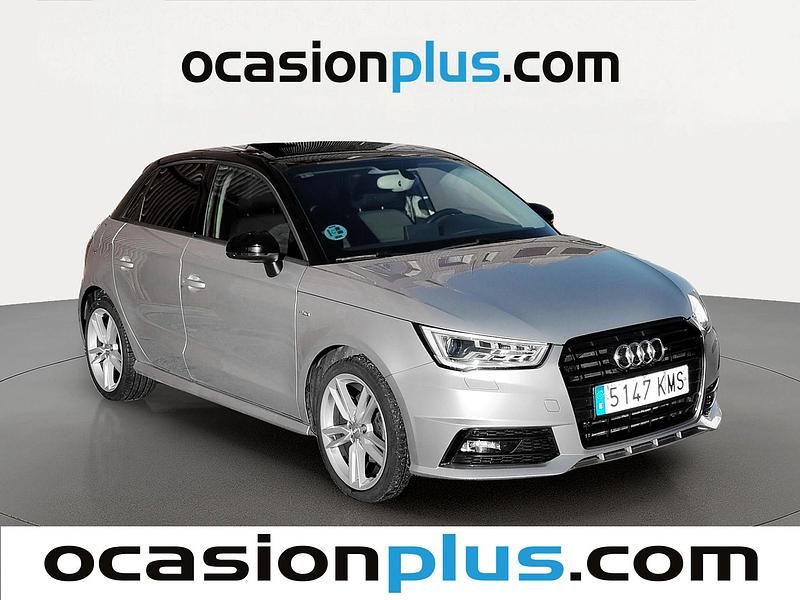 Usado Audi A1 Sportback S-Line 125 CV (91 kW) 2018 Gris plata Utilitario