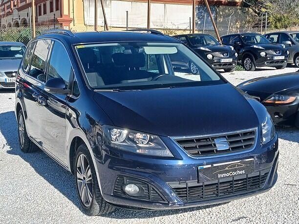 Usado Seat Alhambra Style 150 CV (110 kW) 2016 Azul Monovolumen
