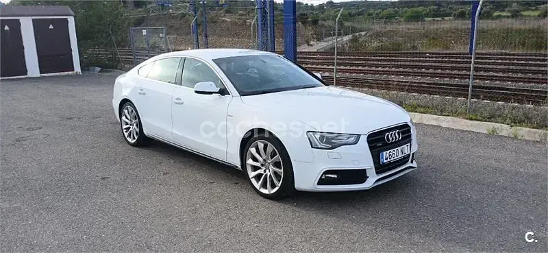 Usado Audi A5 Sportback Premium 211 CV (155 kW) 2012 Blanco Utilitario