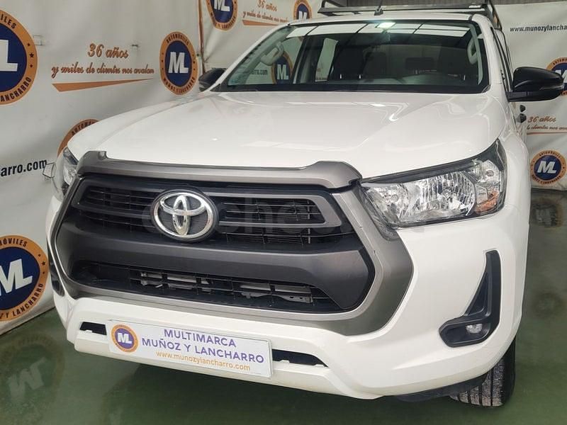 Usado Toyota HiLux 150 CV (110 kW) 2022 Blanco Recogida