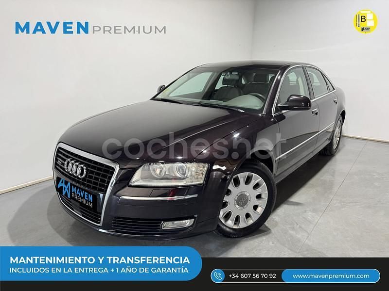 Granate Usado 2008 Audi A8 Berlina | 9499 € (Un poco caro) - Imagen 1/4