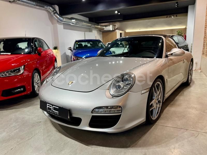 Usado Porsche 911 Carrera S Cabriolet 385 CV (283 kW) 2008 Gris / plata Descapotable