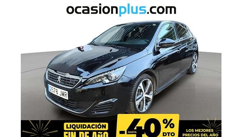 Negro Usado 2016 Peugeot 308 SW GT Familiar | 14.158 € (Precio justo) - Imagen 1/4