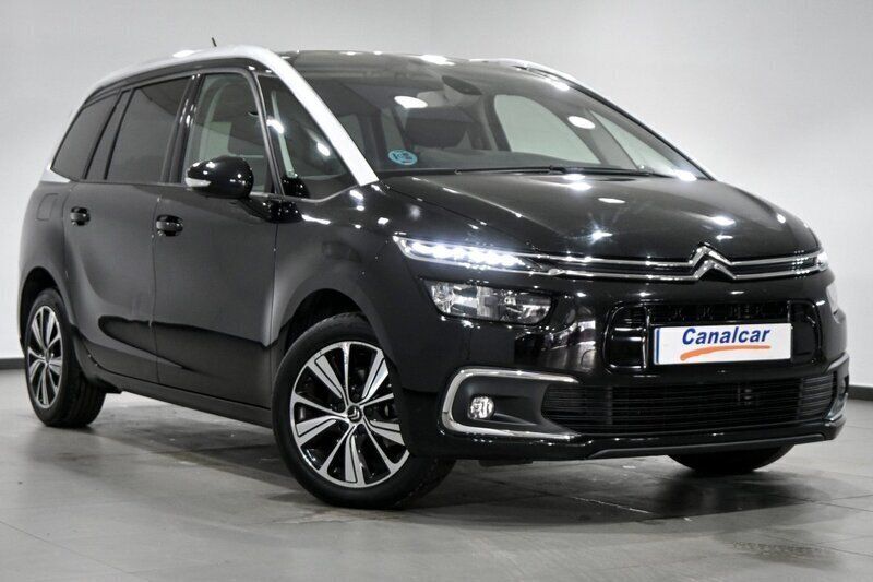 Usado Citroën Grand C4 Picasso Feel 120 CV (88 kW) 2018 Negro Monovolumen