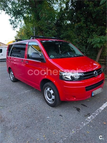 Rojo Usado 2010 VW Multivan Startline Monovolumen | 27.500 € - Imagen 1/4