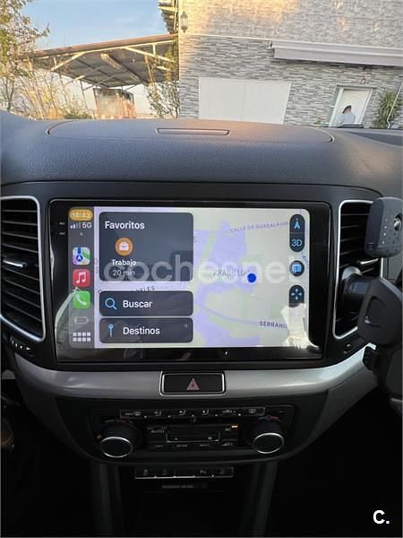 Usado VW Sharan Sport 150 CV (110 kW) 2012 Azul Monovolumen