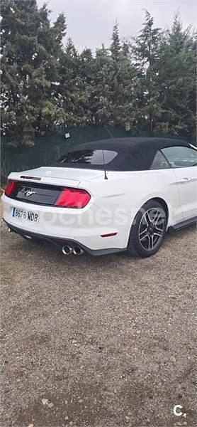 Blanco Usado 2019 Ford Mustang Descapotable | 35.000 € (Precio justo) - Imagen 1/4