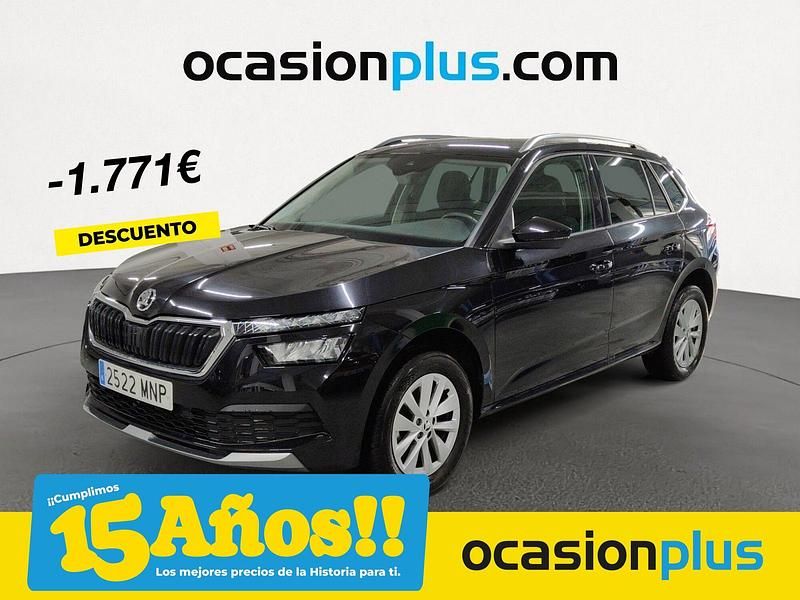 Negro Usado 2024 Skoda Kamiq Ambition SUV | 18.990 € (Precio justo) - Imagen 1/4