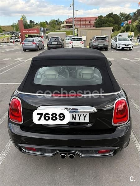 Usado Mini Cooper S Cabriolet 184 CV (135 kW) 2016 Negro Descapotable