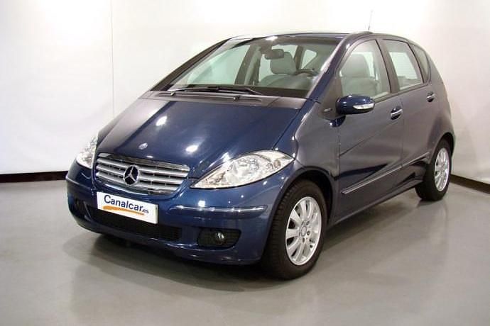 Azul Usado 2008 Mercedes A180 Elegance Utilitario | 6371 € (Buen precio) - Imagen 1/4