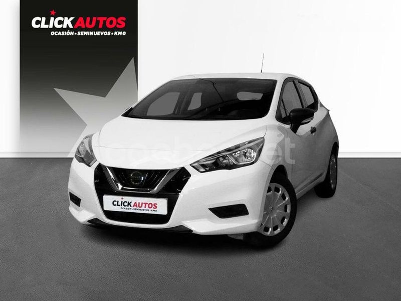 Blanco Usado 2018 Nissan Micra Acenta Utilitario | 10.700 € (Precio justo) - Imagen 1/4