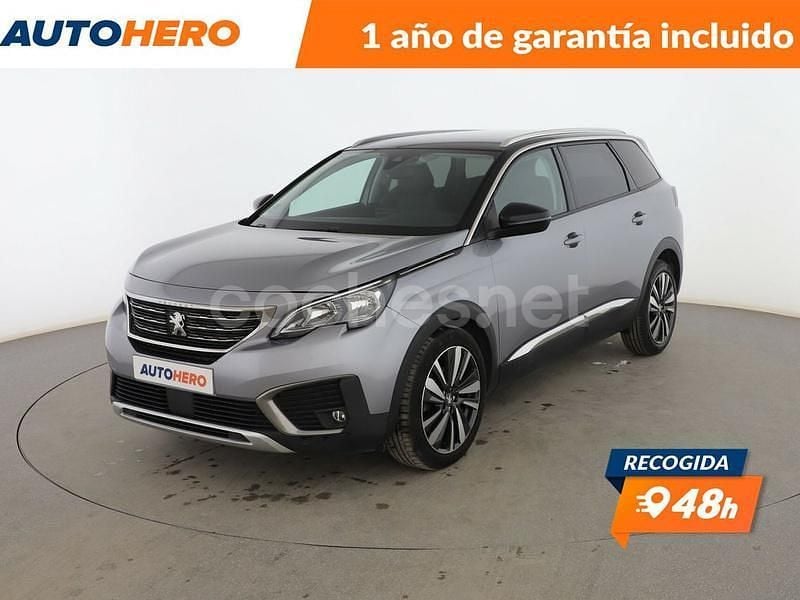 Gris Usado 2019 Peugeot 5008 Allure Monovolumen | 17.499 € (Precio justo) - Imagen 1/3