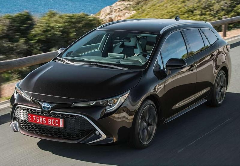 Azul Usado 2021 Toyota Corolla Active Familiar | 19.350 € (Precio justo) - Imagen 1/4