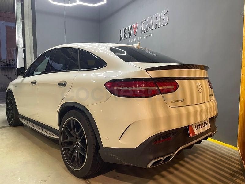 Usado Mercedes GLE63 AMG 585 CV (430 kW) 2016 Blanco Coupe