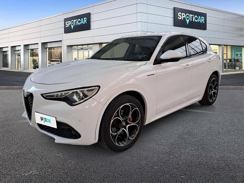 Blanco Usado 2020 Alfa Romeo Stelvio Veloce SUV | 26.900 € (Caro) - Imagen 1/4