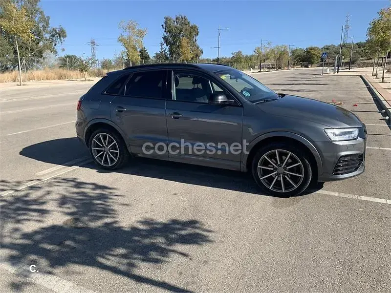 Usado Audi Q3 Sport 150 CV (110 kW) 2018 Gris / plata SUV