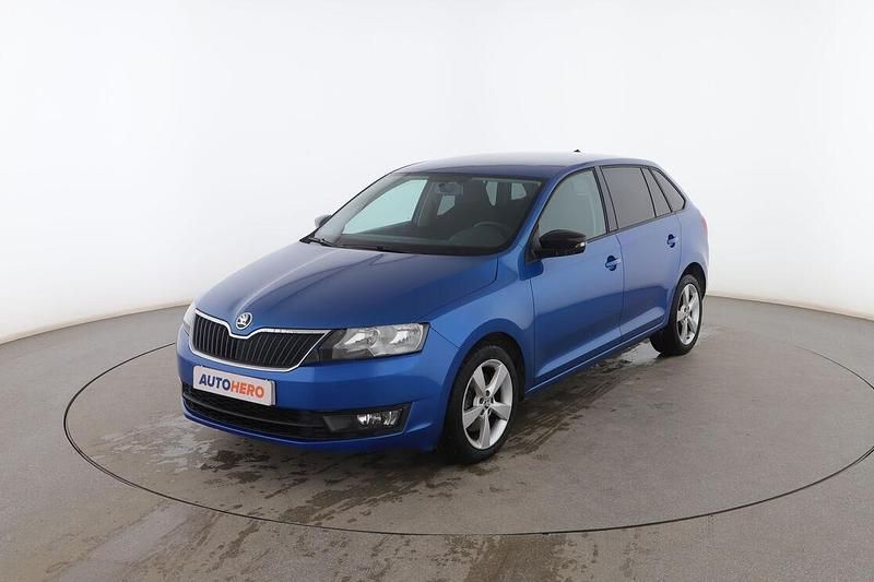 Azul Usado 2016 Skoda Rapid Ambition Utilitario | 9599 € (Precio justo) - Imagen 1/3