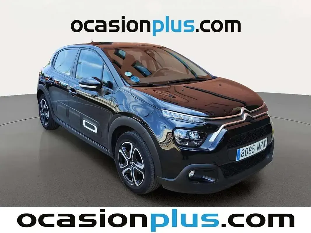 Usado Citroën C3 PureTech 82 CV (60 kW) 2024 Negro Utilitario