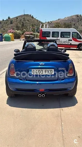 Usado Mini Cooper S Cabriolet 170 CV (125 kW) 2007 Azul Descapotable