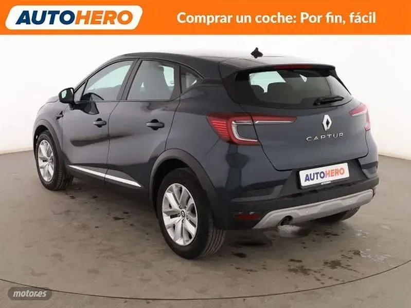 Usado Renault Captur Intens 91 CV (66 kW) 2021 Negro SUV