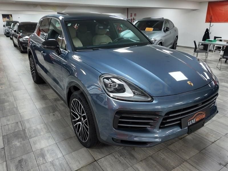 Usado Porsche Cayenne 462 CV (339 kW) 2019 Azul SUV