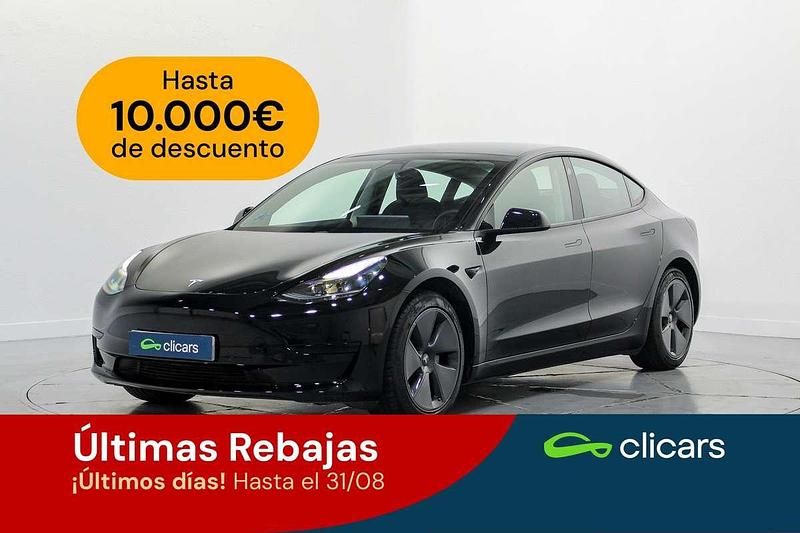 Negro Usado 2021 Tesla Model 3 Standard Range Berlina | 26.390 € (Buen precio) - Imagen 1/4