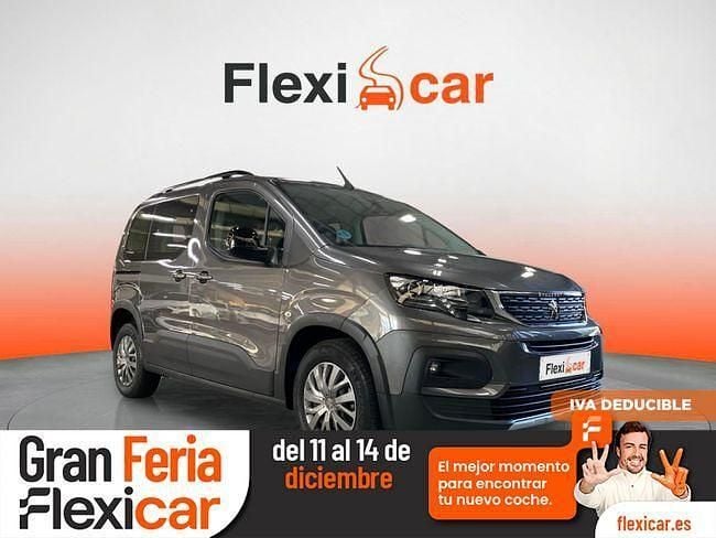 Gris Usado 2023 Peugeot Rifter GT Monovolumen | 20.490 € (Precio justo) - Imagen 1/4