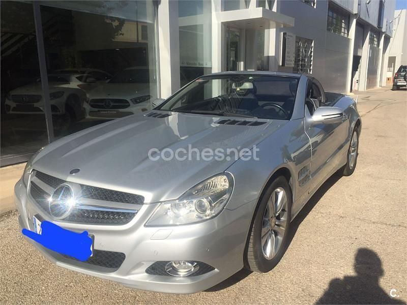 Usado Mercedes SL350 315 CV (231 kW) 2011 Gris / plata Descapotable