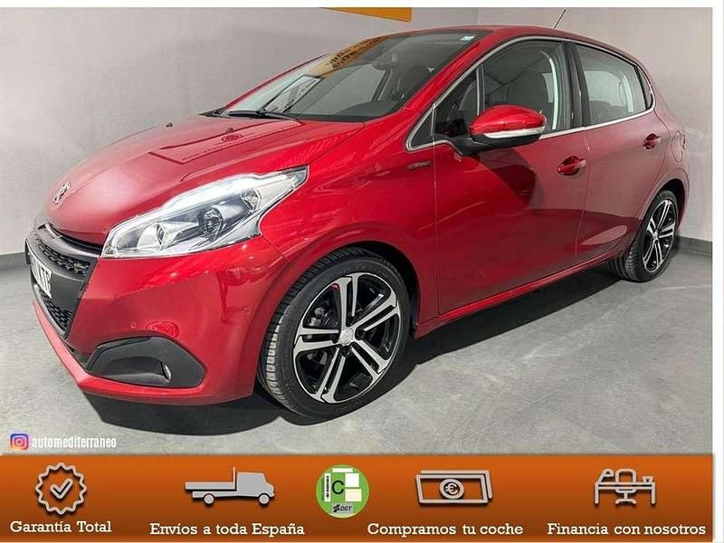 Granate Usado 2019 Peugeot 208 GT-line Utilitario | 14.490 € (Un poco caro) - Imagen 1/4