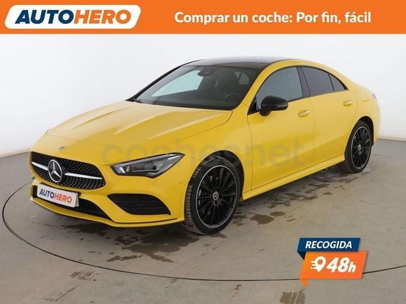 Usado Mercedes CLA250e AMG line 218 CV (160 kW) 2022 Amarillo Berlina