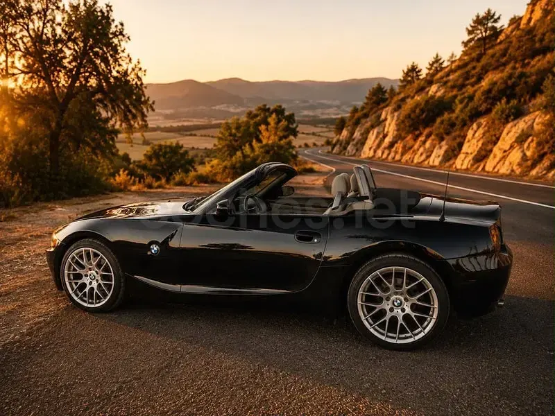 Usado BMW Z4 170 CV (125 kW) 2005 Negro Descapotable