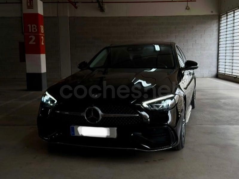 Usado Mercedes C220 200 CV (147 kW) 2021 Negro Berlina
