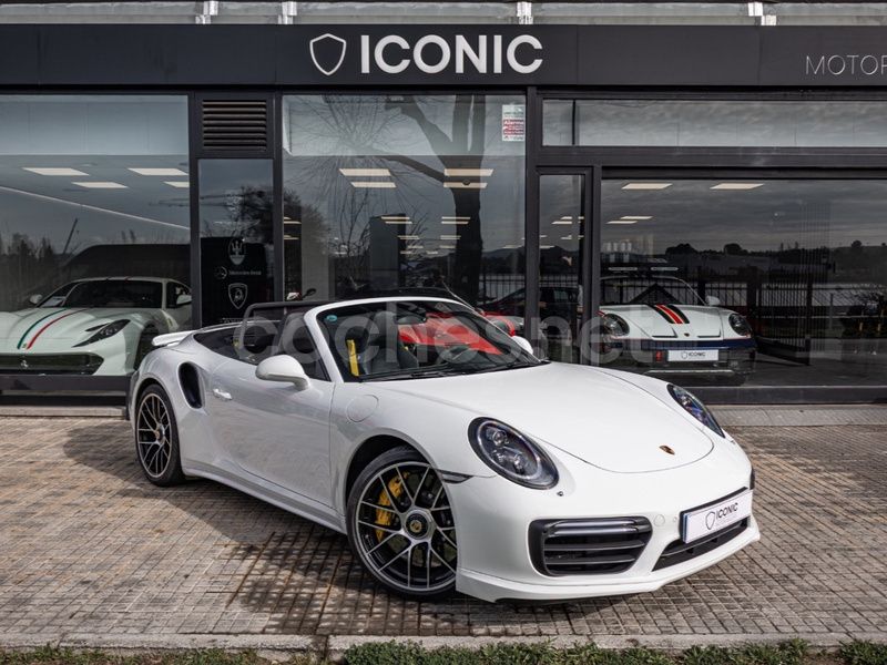 Blanco Usado 2017 Porsche 911 Turbo S Cabriolet Descapotable | 164.900 € - Imagen 1/4
