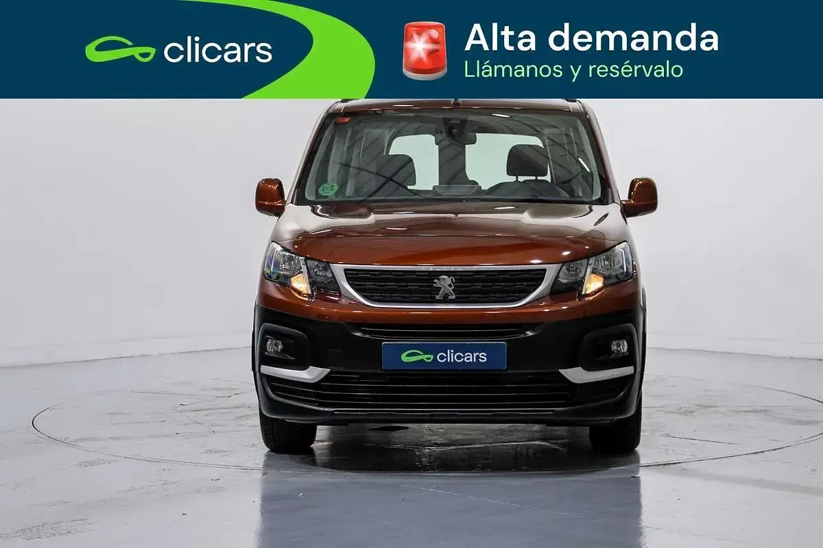 Usado Peugeot Rifter Active 102 CV (75 kW) 2019 Marrón Monovolumen